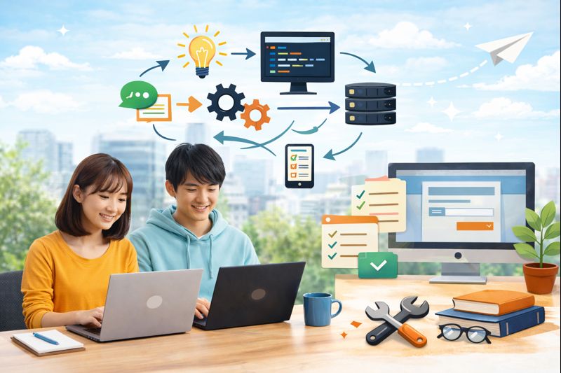 まずこれだけ覚えればOK|システム開発の基本用語10個をやさしく解説